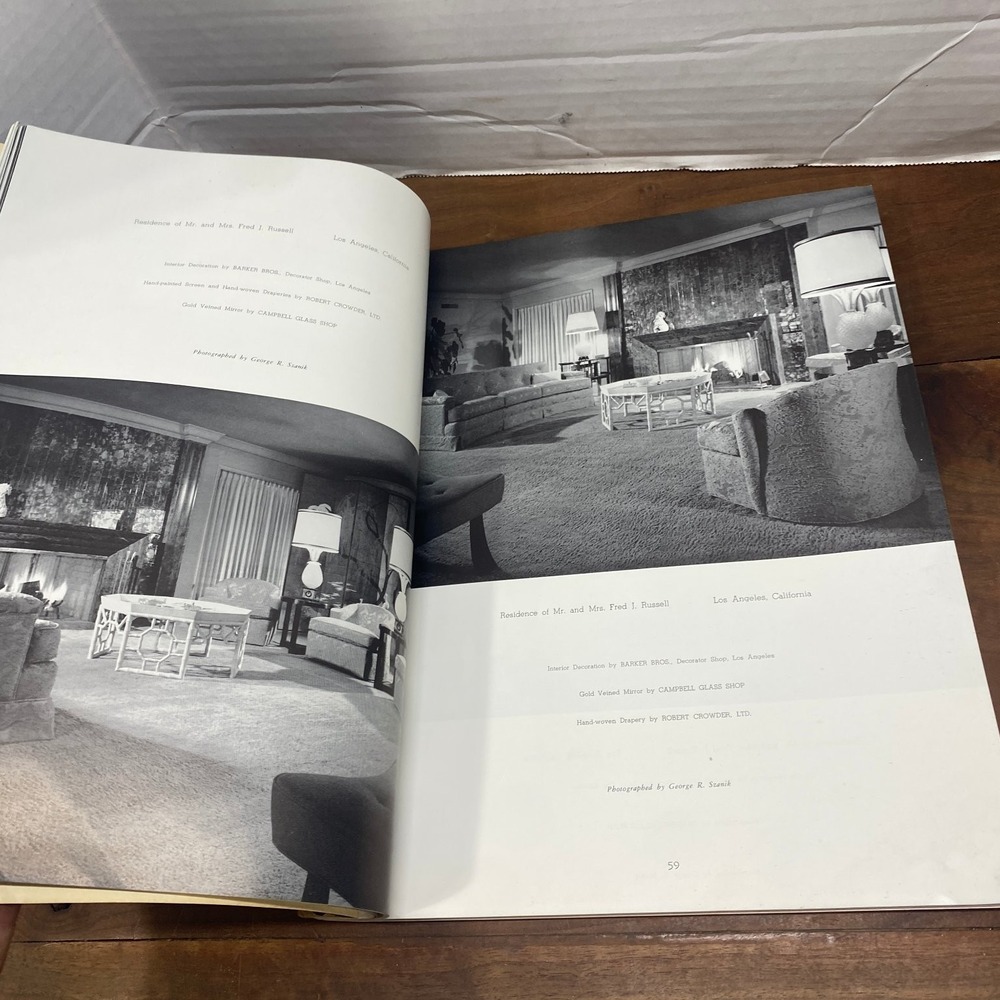 Architectural Digest Magazine Vol 12 No 4 Mid-Century Modern Interiors 1950s - Picture 5 of 6